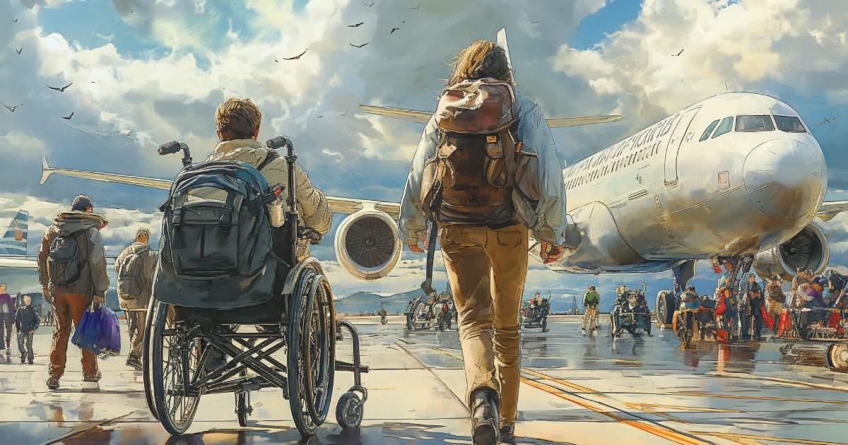 Voyager en avion avec une maladie ou un handicap